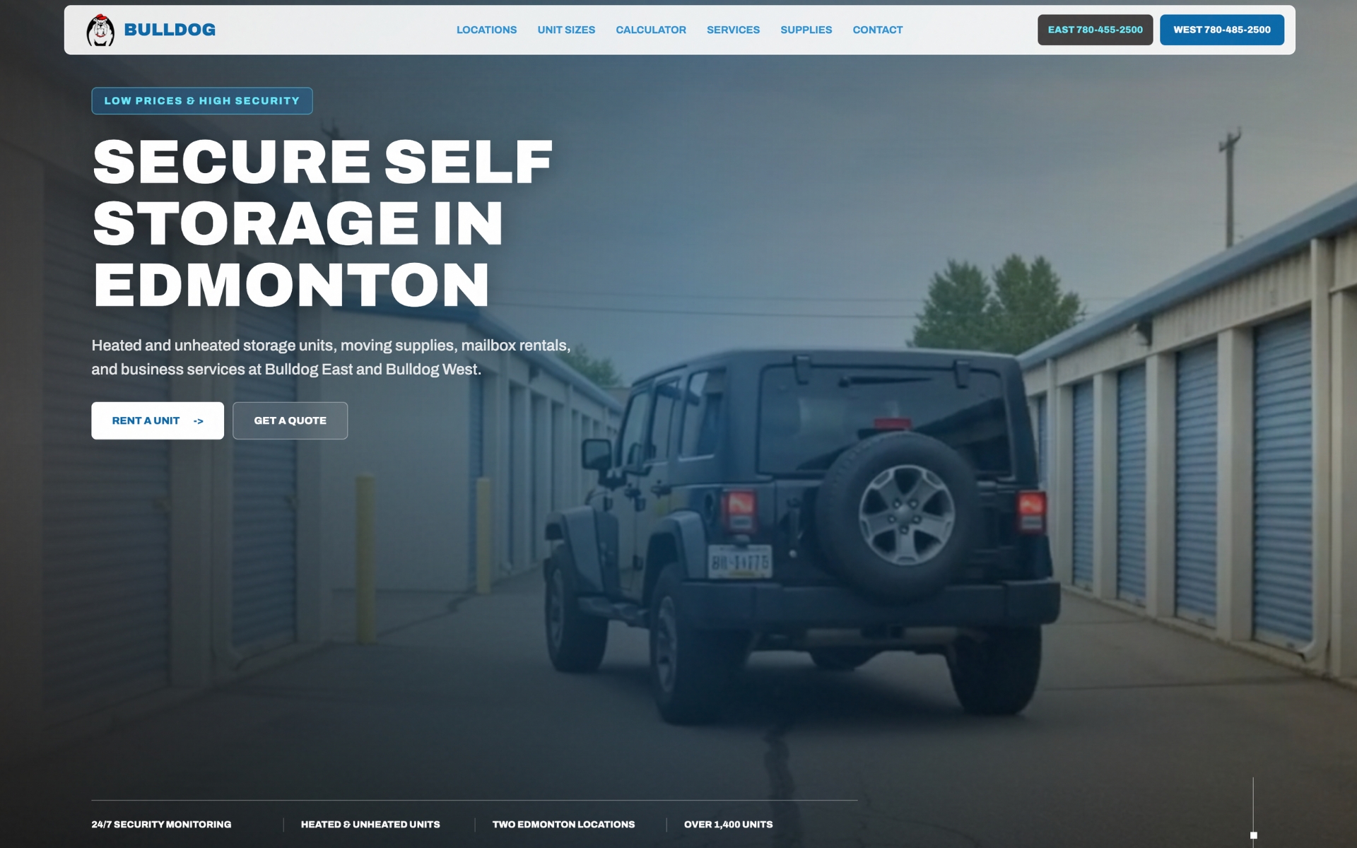 Small-business website built by BuildFreeSite